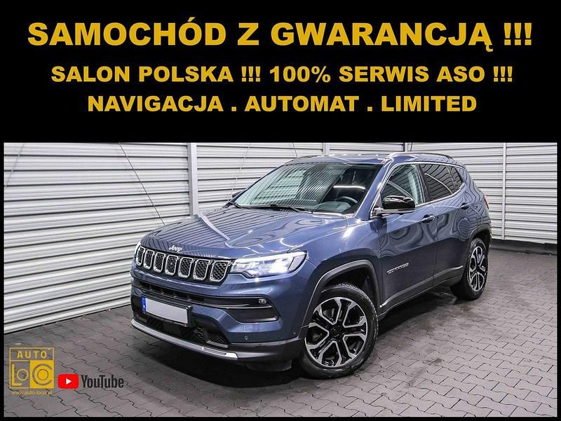 Używany Jeep Compass 150 KM (110 kW) 2021 Niebieski ciemny (metalik) SUV
