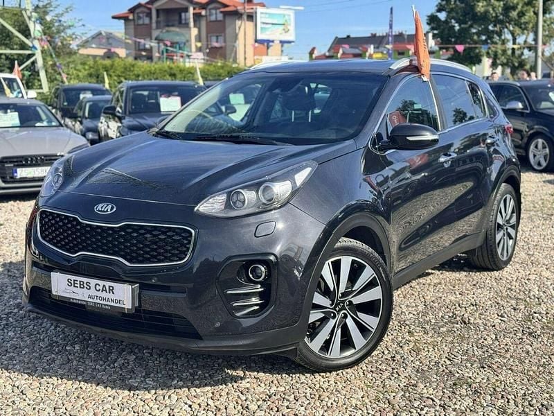 Czarny (metalik) Używany 2016 Kia Sportage 2 SUV | 57 900 zł (Uczciwa cena) - Obraz 1/4