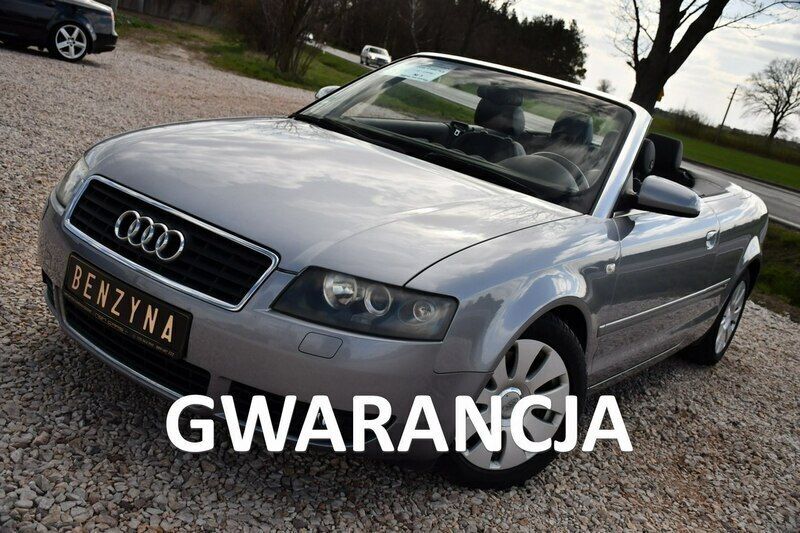 Inny (metalik, perła) Używany 2004 Audi A4 Cabriolet Kabriolet | 18 999 zł - Obraz 1/4