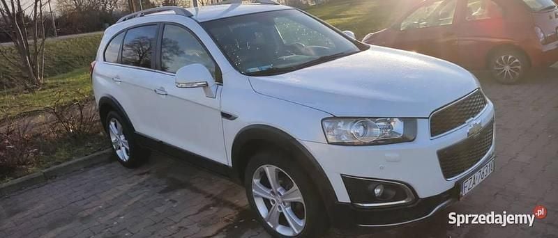 Używany Chevrolet Captiva 2013 Biały SUV