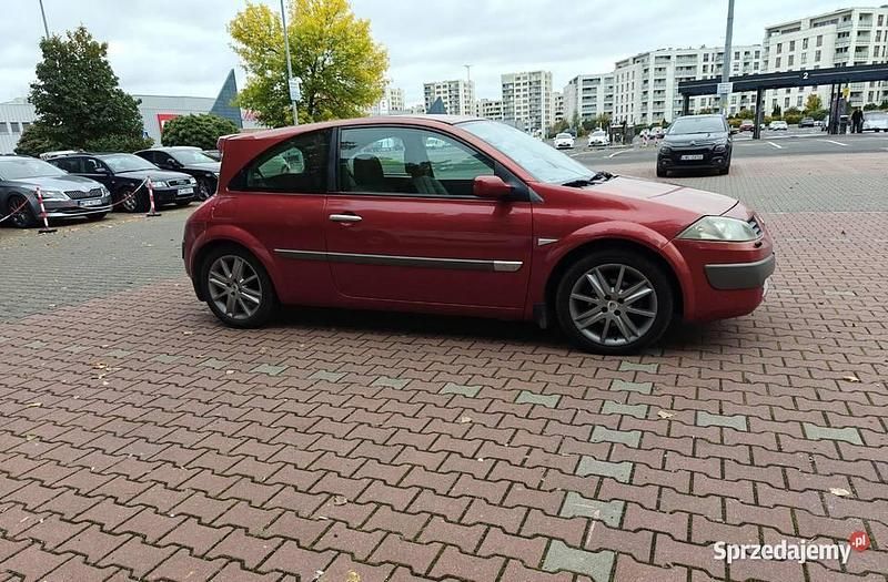 Wiśniowy Używany 2003 Renault Mégane Coupé Coupe | 3900 zł - Obraz 1/4