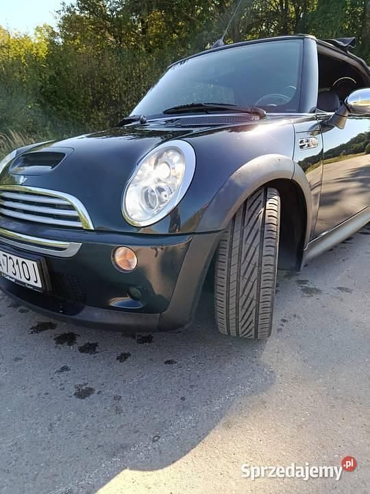 Granatowy Używany 2006 Mini Cooper S Cabriolet Kabriolet | 23 999 zł - Obraz 1/4