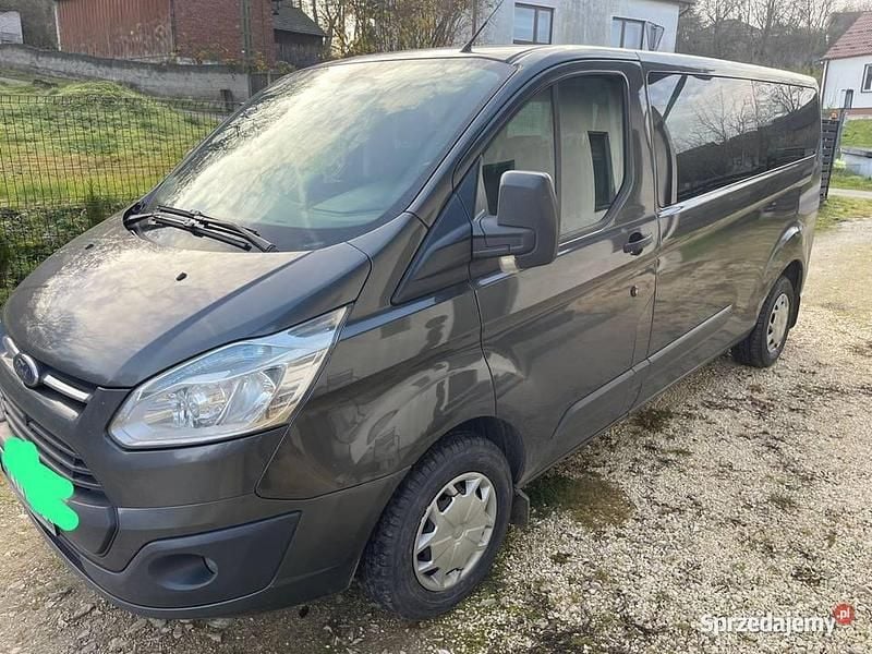 Grafitowy Używany 2015 Ford Transit Custom Minivan | 50 000 zł - Obraz 1/4