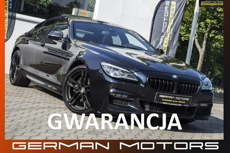Czarny Używany 2016 BMW 640 Coupe | 123 900 zł - Obraz 1/4
