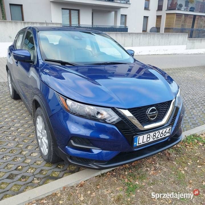 Niebieski Używany 2021 Nissan Qashqai SUV | 74 900 zł (Super Cena) - Obraz 1/4
