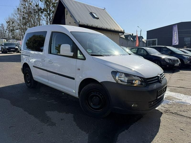 Używany VW Caddy 110 KM (80 kW) 2013 Biały (metalik) Minivan