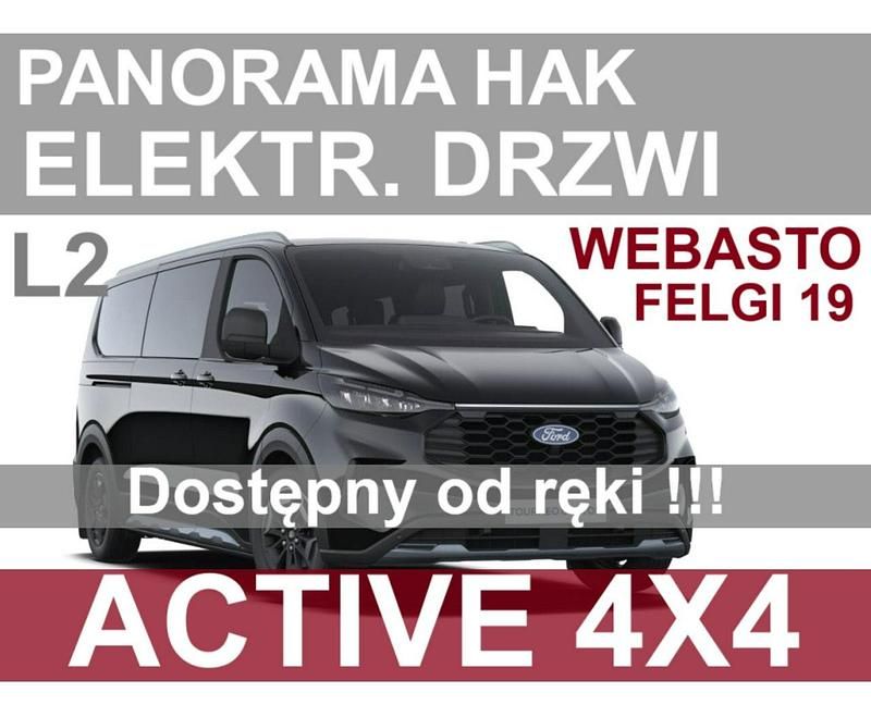 Czarny Nowe 2025 Ford Tourneo Active Minivan | 289 665 zł (Uczciwa cena) - Obraz 1/2