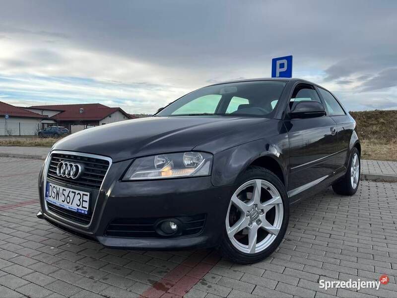 Szary Używany 2009 Audi A3 Hatchback | 19 999 zł (Uczciwa cena) - Obraz 1/4