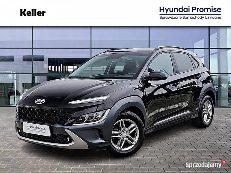 Czarny Używany 2022 Hyundai Kona Turbo SUV | 82 000 zł - Obraz 1/4