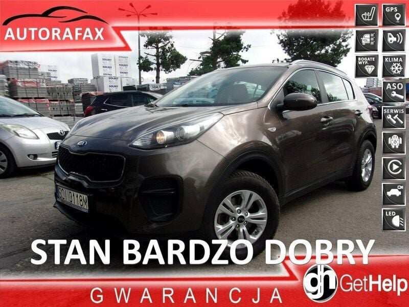 Brązowy Używany 2016 Kia Sportage 2 SUV | 63 000 zł (Uczciwa cena) - Obraz 1/4