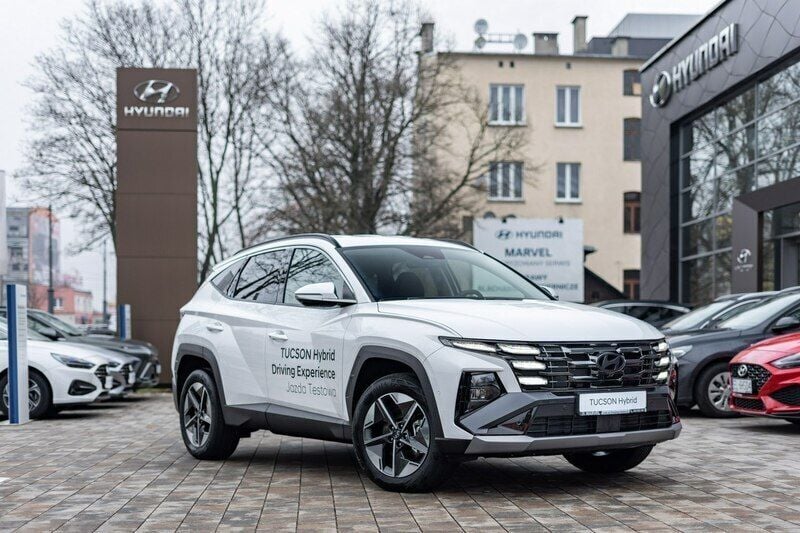 Biały (metalik) Nowe 2024 Hyundai Tucson SUV | 169 000 zł (Uczciwa cena) - Obraz 1/4