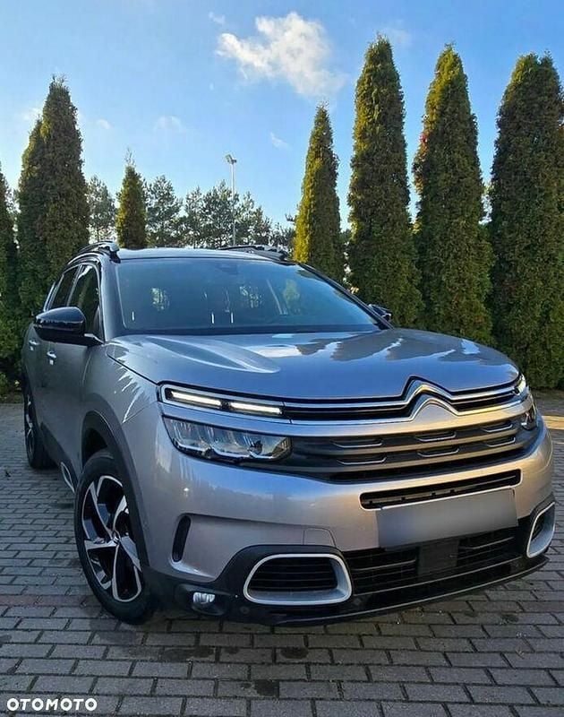 Srebrny Używany 2021 Citroën C5 Aircross Live SUV | 62 850 zł (Dobra cena) - Obraz 1/4