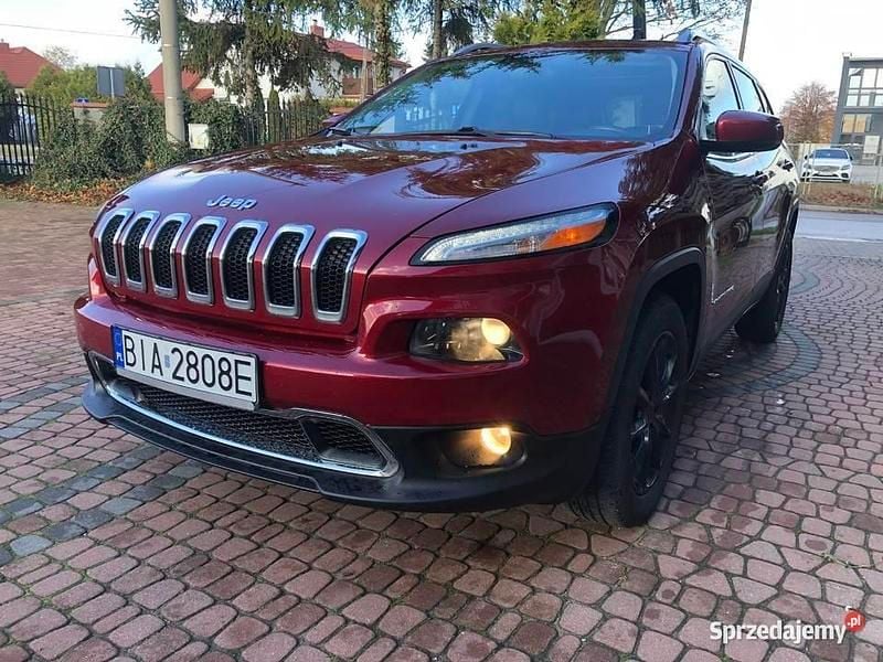 Używany Jeep Cherokee Limited 2016 Bordowy SUV