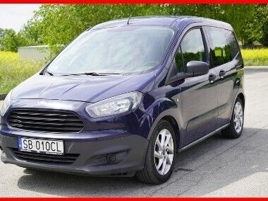 Niebieski Używany 2014 Ford Tourneo Connect Minivan | 25 900 zł - Obraz 1/4