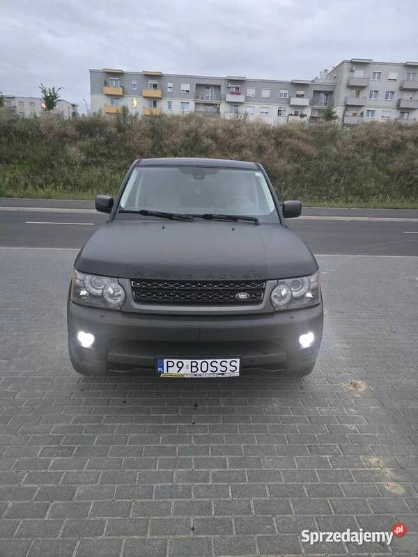Czarny Używany 2013 Land Rover Range Rover Sport SUV | 49 999 zł - Obraz 1/4