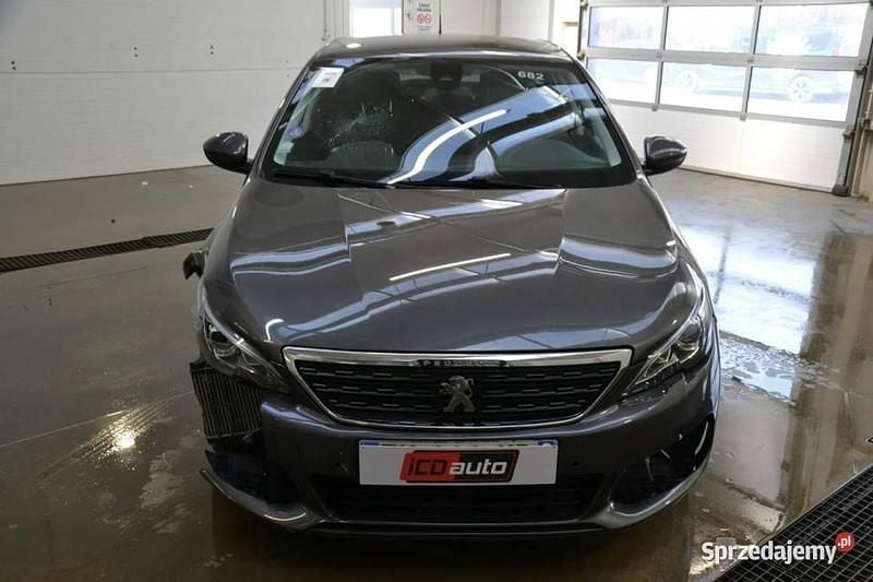 Szary Używany 2018 Peugeot 308 Hatchback | 14 500 zł - Obraz 1/4