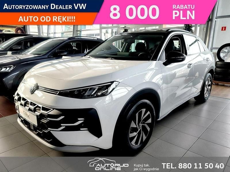 Biały Nowe 2025 VW T-Roc SUV | 137 450 zł (Super Cena) - Obraz 1/4