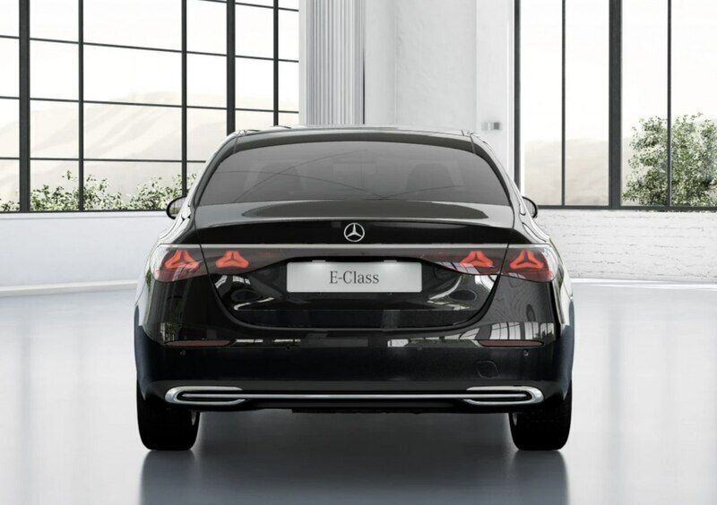 Nowe Mercedes E200 195 KM (143 kW) 2025 Czarny Sedan/Limuzyna