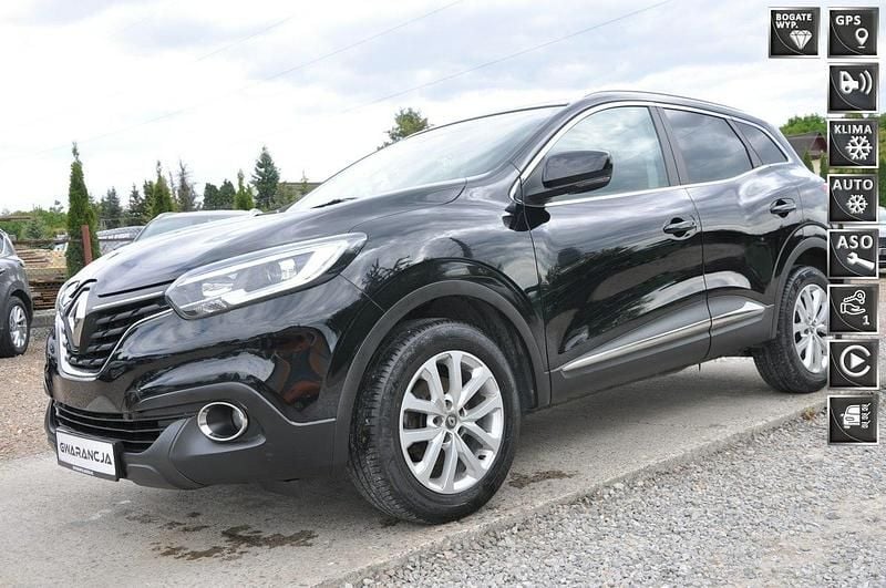 Czarny Używany 2018 Renault Kadjar SUV | 51 800 zł (Uczciwa cena) - Obraz 1/4
