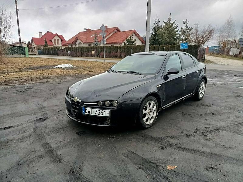Używany Alfa Romeo 159 160 KM (117 kW) 2005 Czarny Sedan/Limuzyna