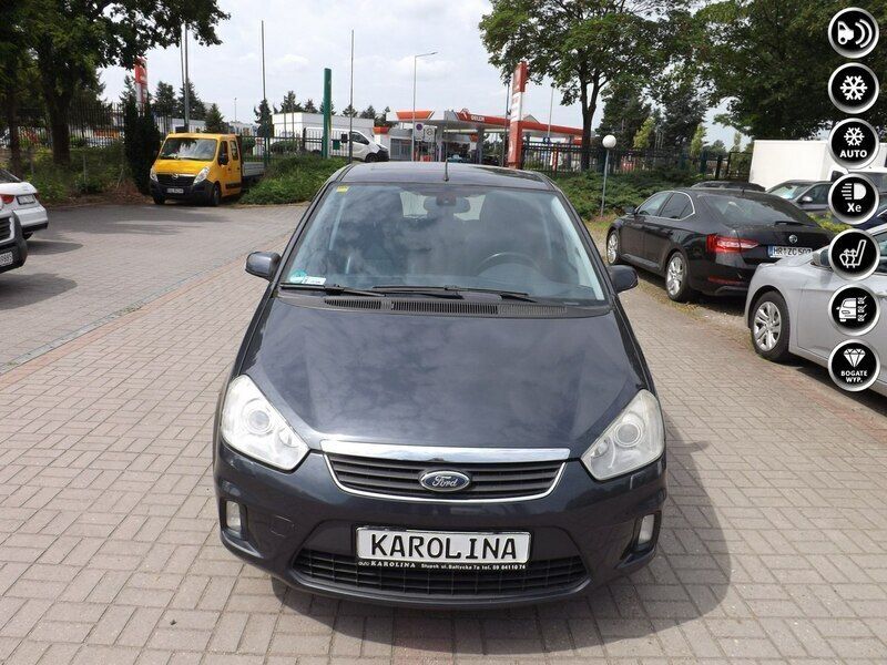 Szary Używany 2007 Ford C-MAX Minivan | 7900 zł (Uczciwa cena) - Obraz 1/4