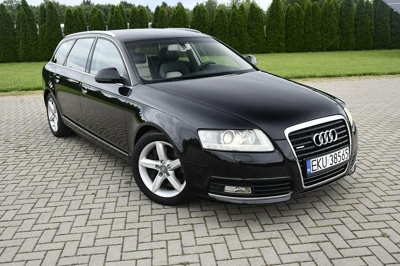 Czarny Używany 2010 Audi A6 Kombi | 28 900 zł (Uczciwa cena) - Obraz 1/4