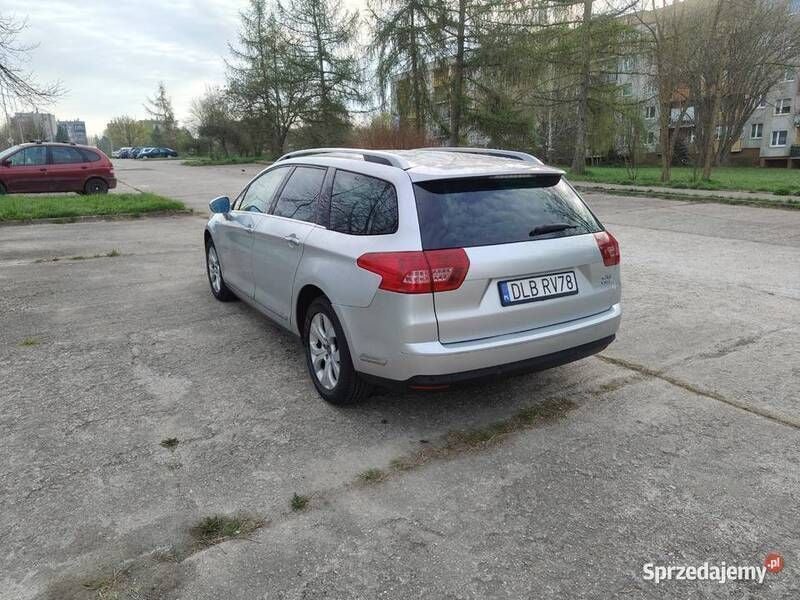 Srebrny Używany 2009 Citroën C5 Exclusive Kombi | 16 200 zł (Uczciwa cena) - Obraz 1/4