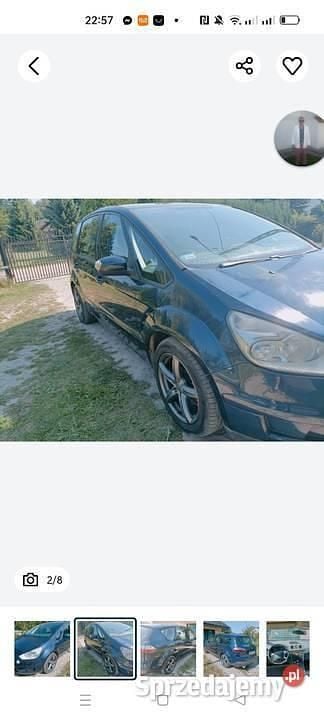 Używany 2008 Ford S-MAX S Minivan | 12 000 zł (Uczciwa cena) - Obraz 1/4