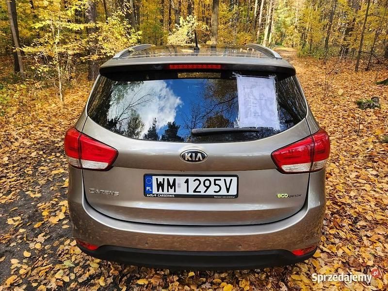 Szary Używany 2014 Kia Carens Minivan | 26 900 zł (Drogi) - Obraz 1/4
