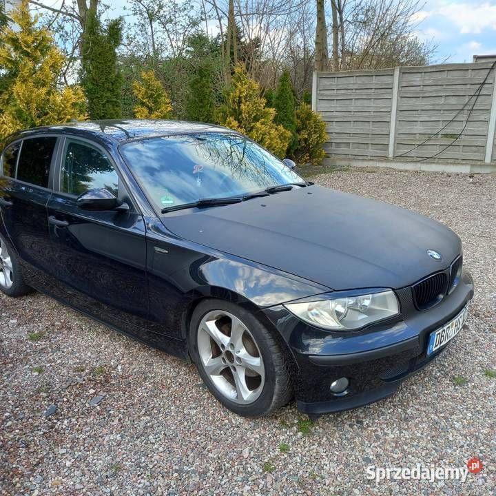 Czarny Używany 2005 BMW 116 Hatchback | 6700 zł (Super Cena) - Obraz 1/4