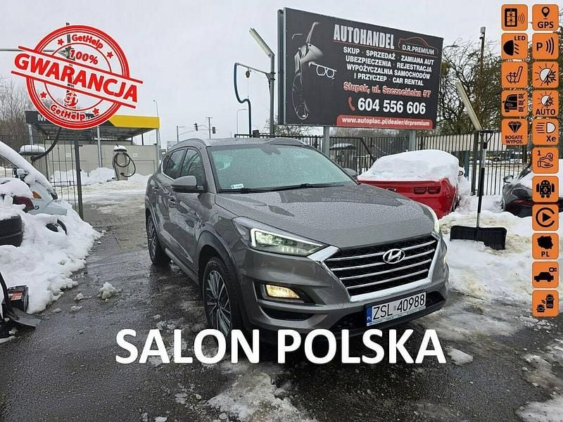Szary Używany 2019 Hyundai Tucson SUV | 65 000 zł (Super Cena) - Obraz 1/4