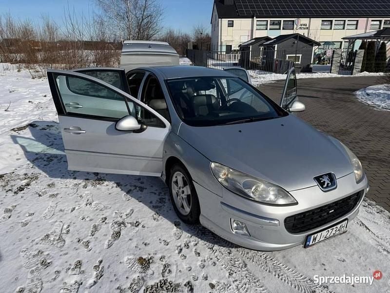 Używany Peugeot 407 2010 Srebrny Sedan/Limuzyna