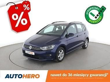 Niebieski Używany 2017 VW Golf Sportsvan Minivan | 46 200 zł (Dobra cena) - Obraz 1/3
