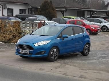 Niebieski Używany 2015 Ford Fiesta Hatchback | 25 900 zł (Super Cena) - Obraz 1/4
