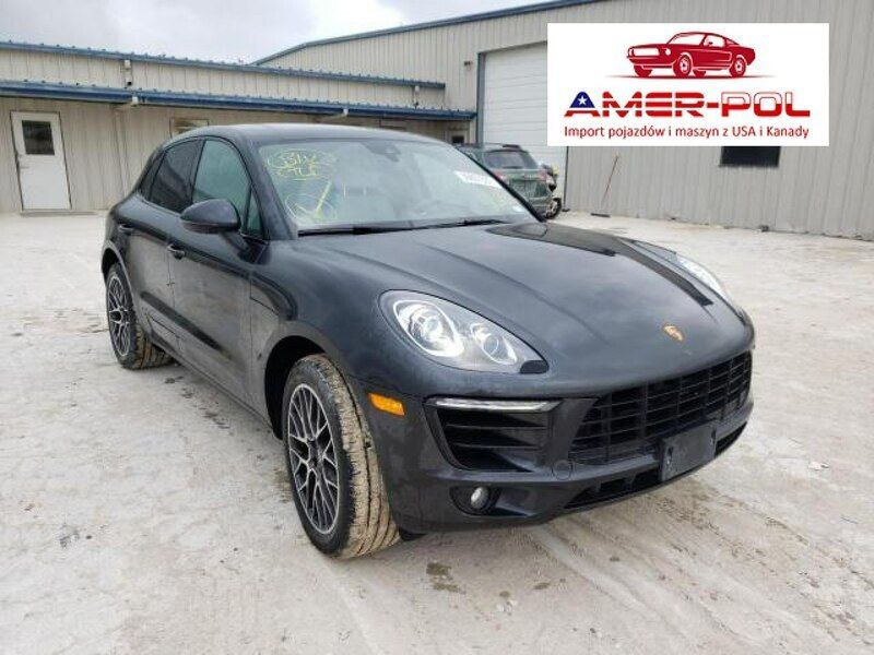 Czarny Używany 2018 Porsche Macan SUV | 160 000 zł - Obraz 1/4