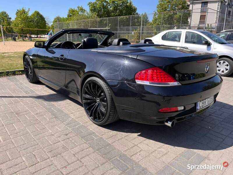 Używany BMW 630 Cabriolet 2007 Czarny Kabriolet