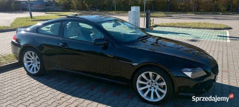 Czarny Używany 2006 BMW 630 Coupe | 24 900 zł - Obraz 1/4