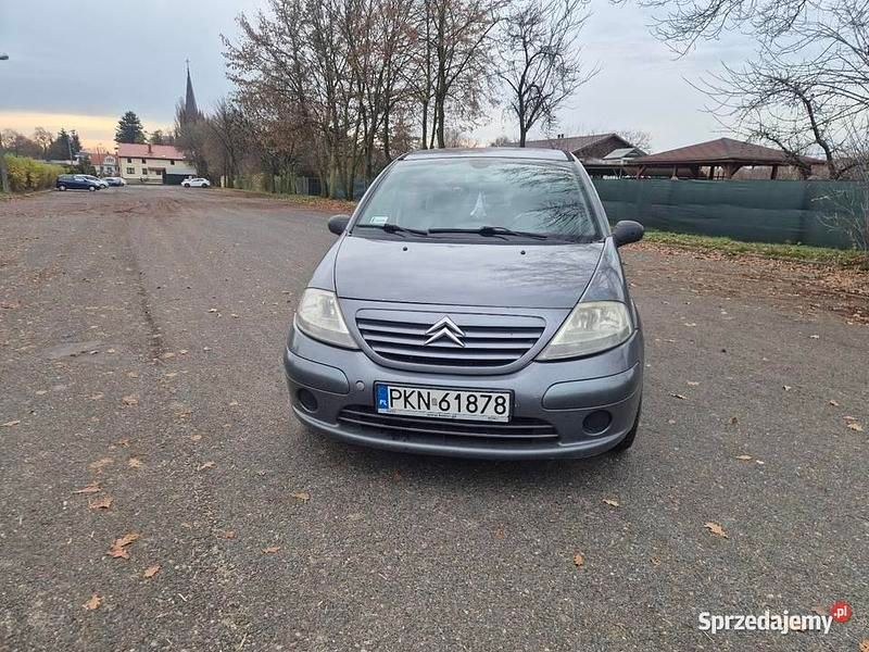 Grafitowy Używany 2004 Citroën C3 Exclusive Hatchback | 3500 zł (Uczciwa cena) - Obraz 1/4