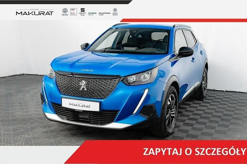 Niebieski Używany 2023 Peugeot 2008 Allure SUV | 83 850 zł (Uczciwa cena) - Obraz 1/4
