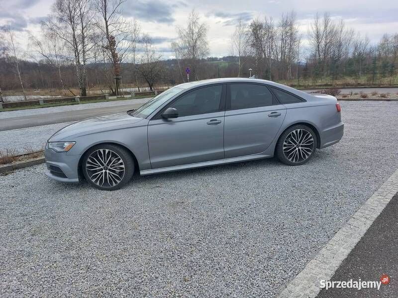Używany Audi A6 S-Line 252 KM (185 kW) 2018 Szary Sedan/Limuzyna