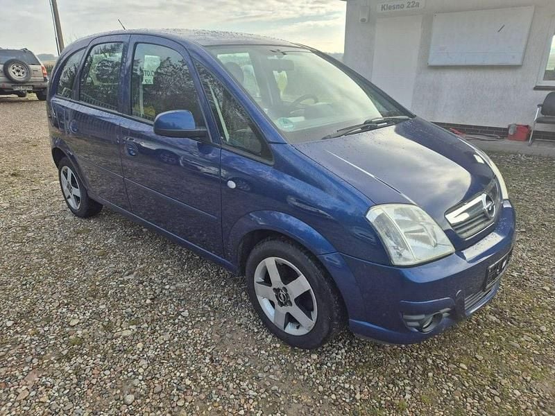 Niebieski Używany 2007 Opel Meriva Minivan | 4900 zł (Dobra cena) - Obraz 1/4