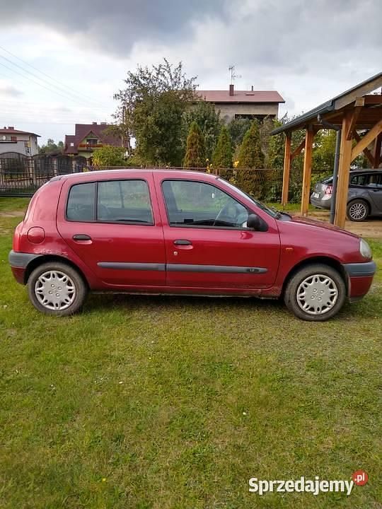 Bordowy Używany 1999 Renault Clio II Hatchback | 1700 zł - Obraz 1/4