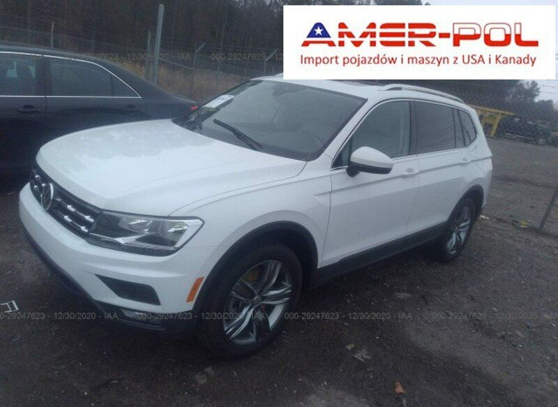 Biały Używany 2020 VW Tiguan SUV | 98 000 zł - Obraz 1/4