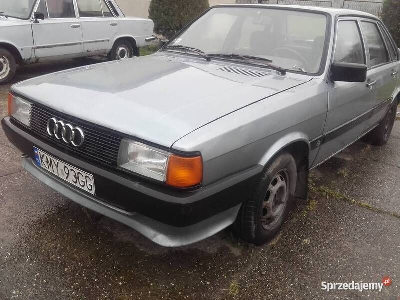 Srebrny Używany 1986 Audi 80 Sedan/Limuzyna | 4100 zł - Obraz 1/4