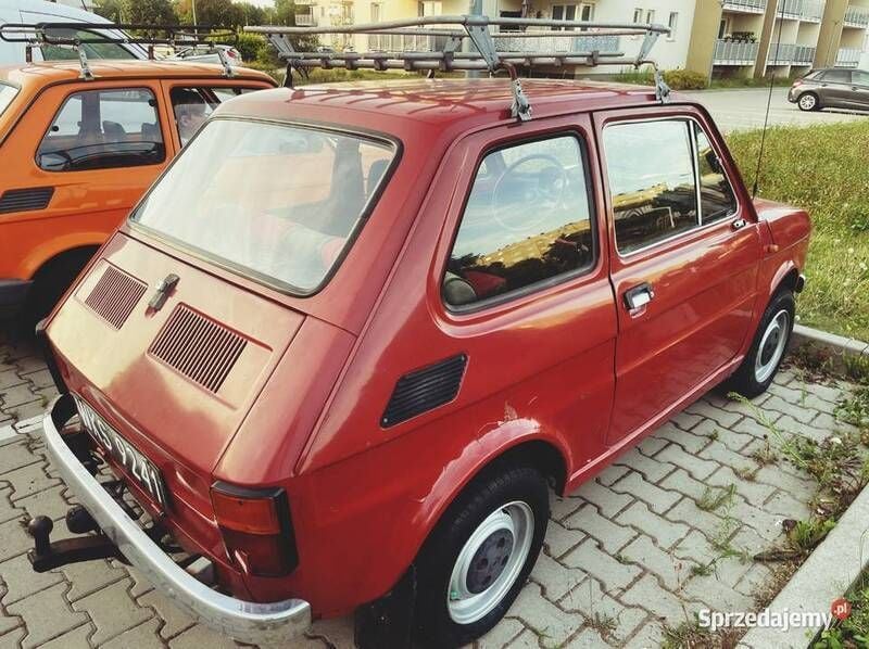 Używany Fiat 126 1981 Bordowy Hatchback