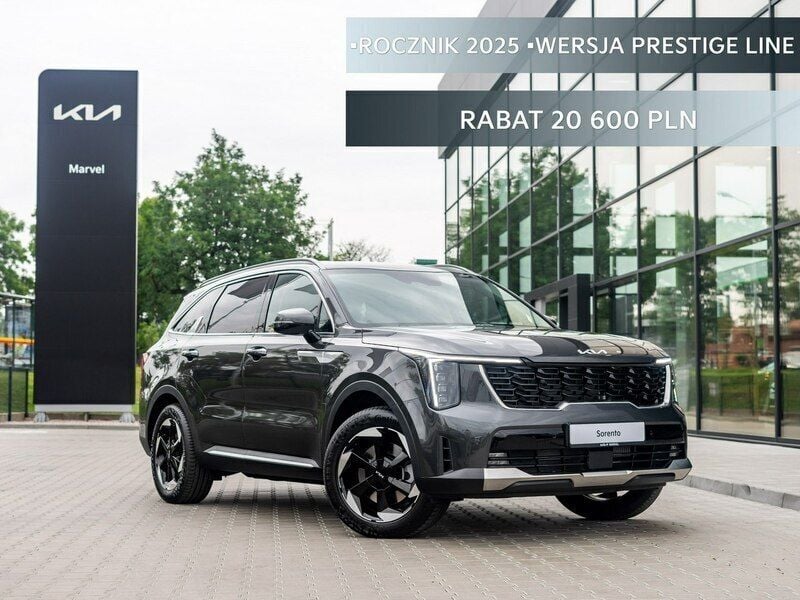 Szary (metalik) Nowe 2025 Kia Sorento 2 SUV | 273 600 zł (Uczciwa cena) - Obraz 1/4