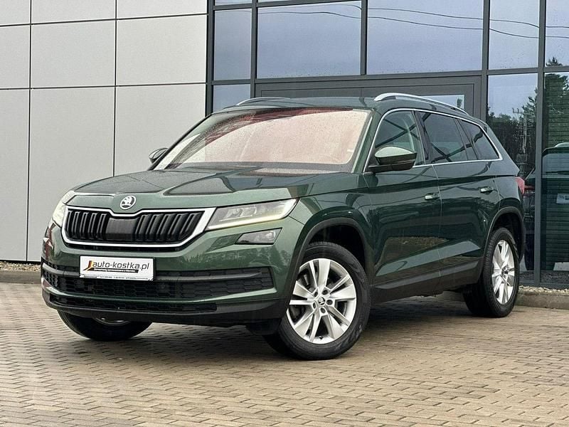 Zielony Używany 2019 Skoda Kodiaq SUV | 96 999 zł (Uczciwa cena) - Obraz 1/3