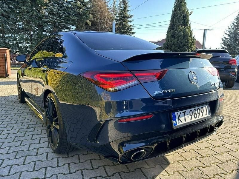 Używany Mercedes CLA35 AMG AMG 306 KM (225 kW) 2020 Niebieski ciemny (metalik) Sedan/Limuzyna