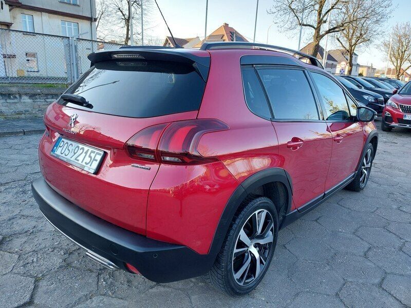Używany Peugeot 2008 110 KM (80 kW) 2016 Bordowy SUV