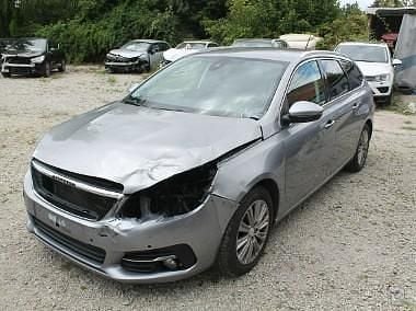 Szary Używany 2017 Peugeot 308 Kombi | 26 900 zł - Obraz 1/4